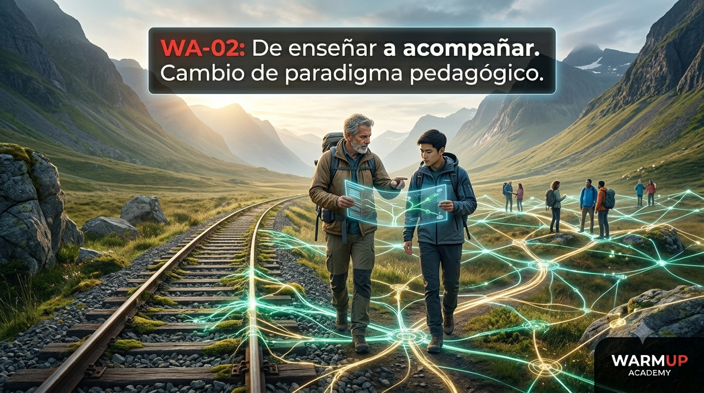 WA-02: De enseñar a acompañar. Cambio de paradigma pedagógico.